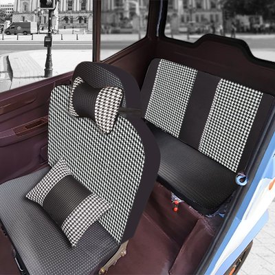 盛昊海宝金迪宗申鲁客特鲁夫金彭牛电淮海三轮四轮电动车坐垫座套