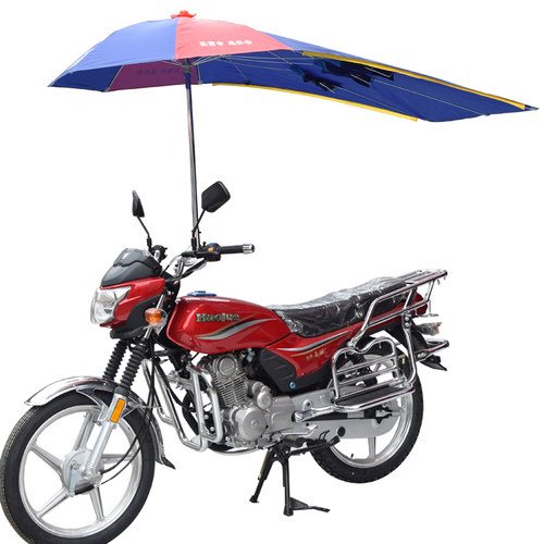 怀云摩托车雨伞遮阳伞雨棚加厚双层弯梁车踏板电动车三轮车遮阳挡