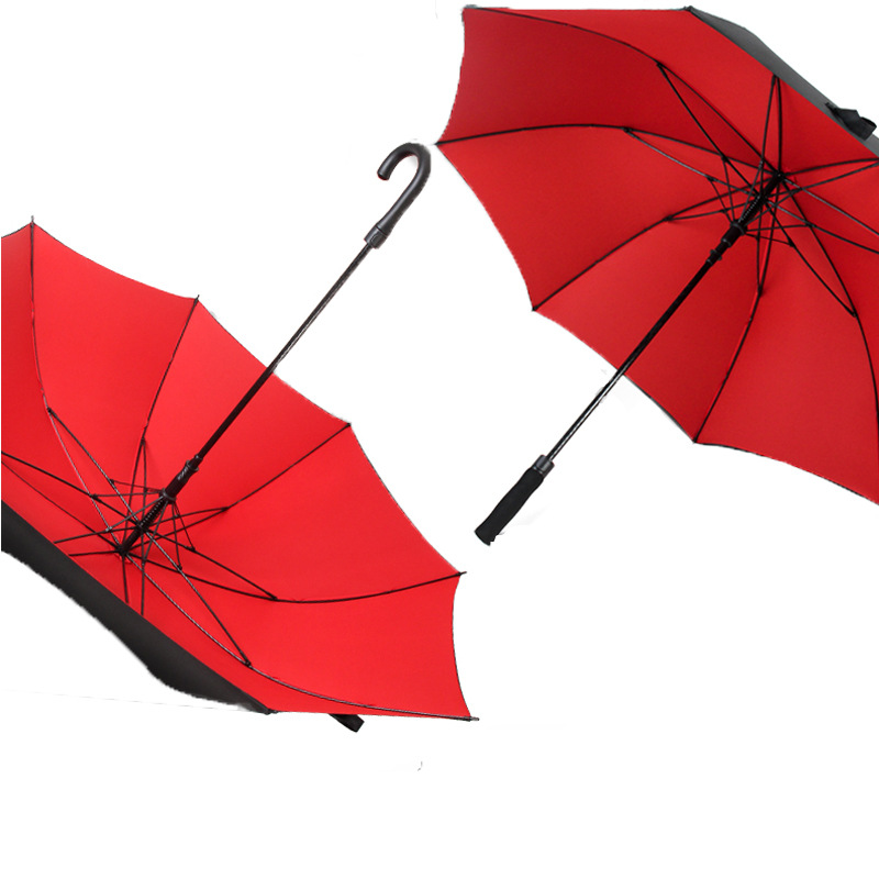 大把雨伞超大号户外三人用抗暴雨y加大加固150cm直径特大号3-4人