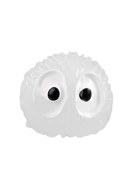 微景观园林装饰发光煤球呆萌宫崎骏迷你夜光小煤球摆件桌面配饰