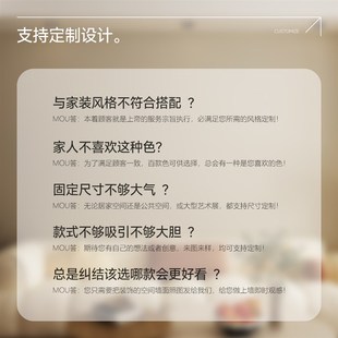 亚克力金属杆玄关走廊装饰画高级感丝巾马鞍图案方形客厅餐厅挂画