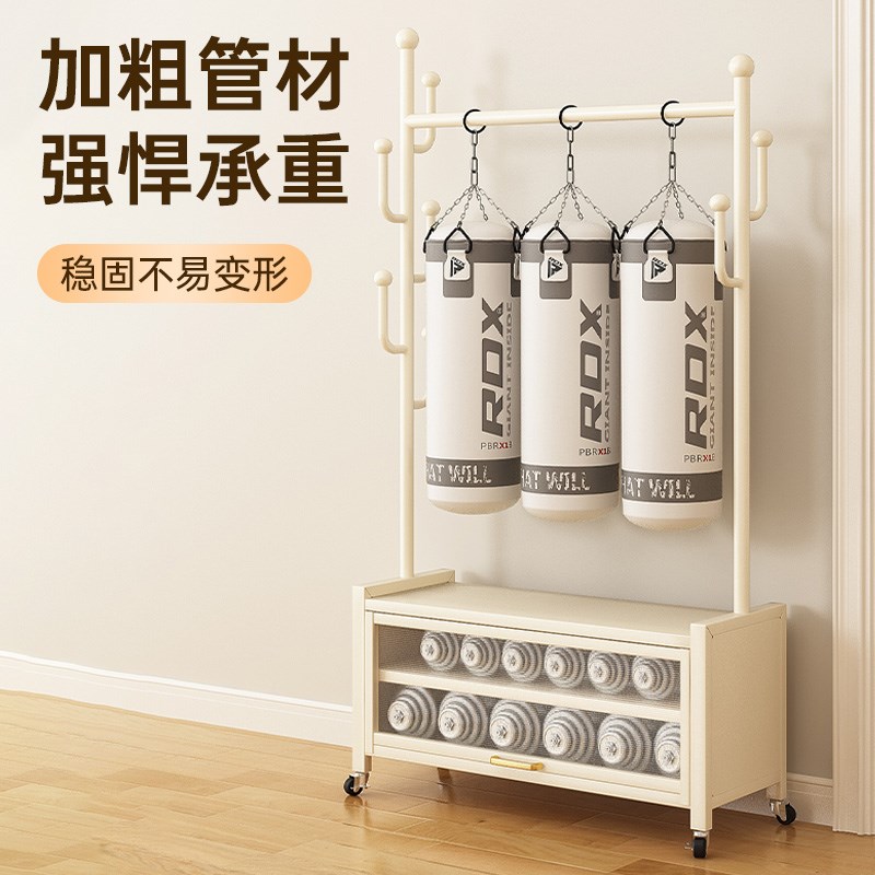 可移动挂衣架落地卧室房间放衣服神器家用客厅阳台衣帽架置物架子