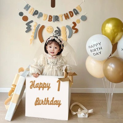 周岁儿童精美包装空盒生日超大惊喜盒子网红款礼物盒男生女孩布置