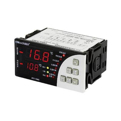 精创Elitech温控器MTC-5080冷库温度控制制冷化霜风机蜂鸣器报警
