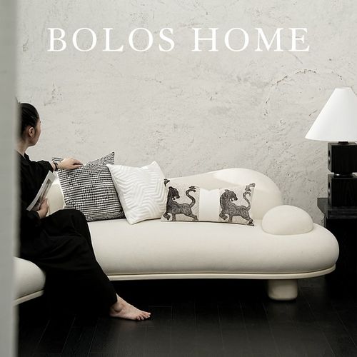 柏洛斯National style薄云轻奢装饰客厅沙发抱枕组合高级定制