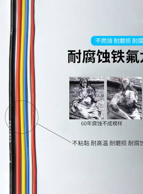 铁氟龙FF46UL1332 26 24 22 20 18 16AWG镀锡铜地感线耐腐蚀200度