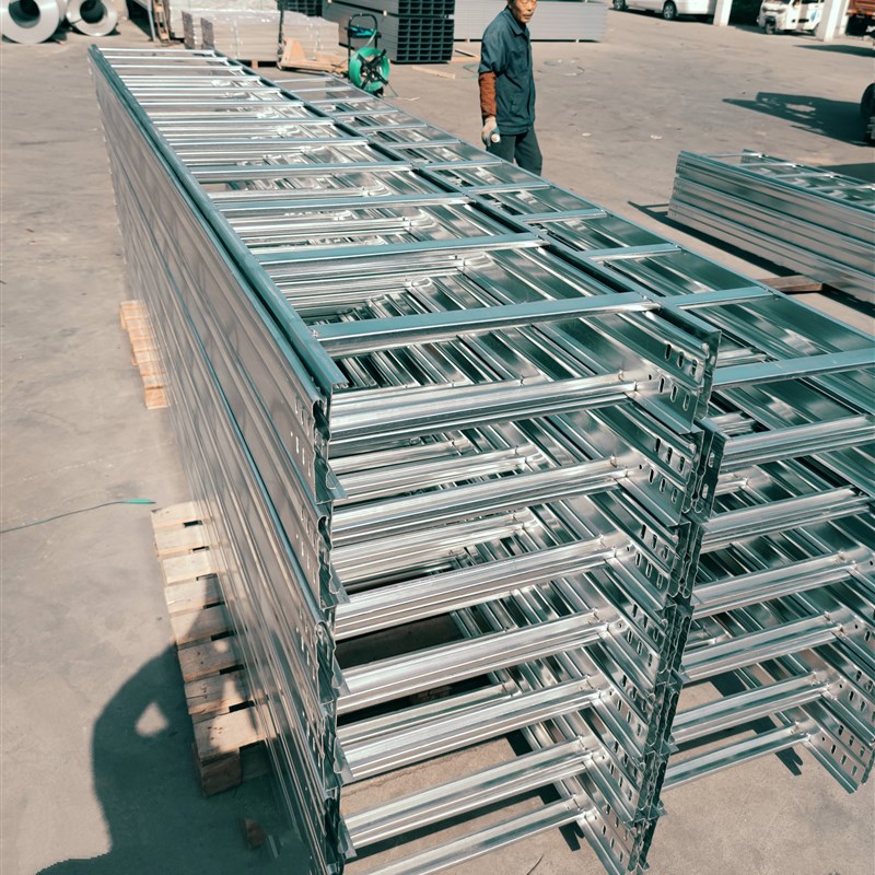 大跨距DaJ型电缆桥架200*100*6000热浸镀锌喷塑不锈钢铝合金型材