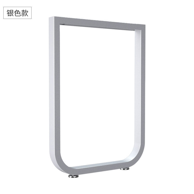 定制桌架单边脚吧台支撑架金属桌脚铁艺桌腿脚架办公桌子书桌支架