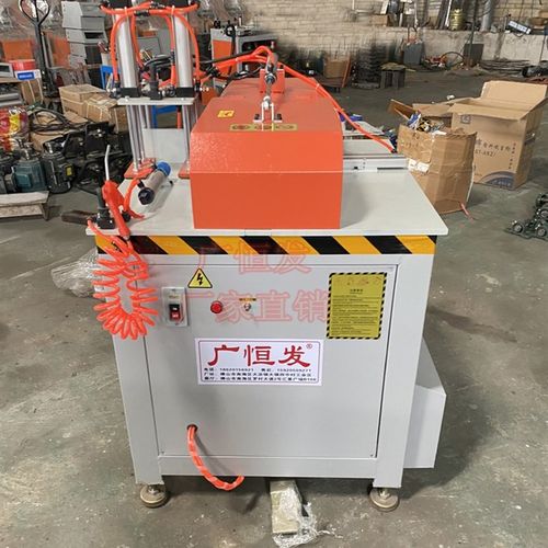 405铝合金45度下出切割机铝材高精度切割机纱窗门窗铝型材切角机