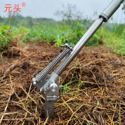 过河座抬钓脚锈钢双弹簧助力摇不地插过江钓钓子底座支架渔具