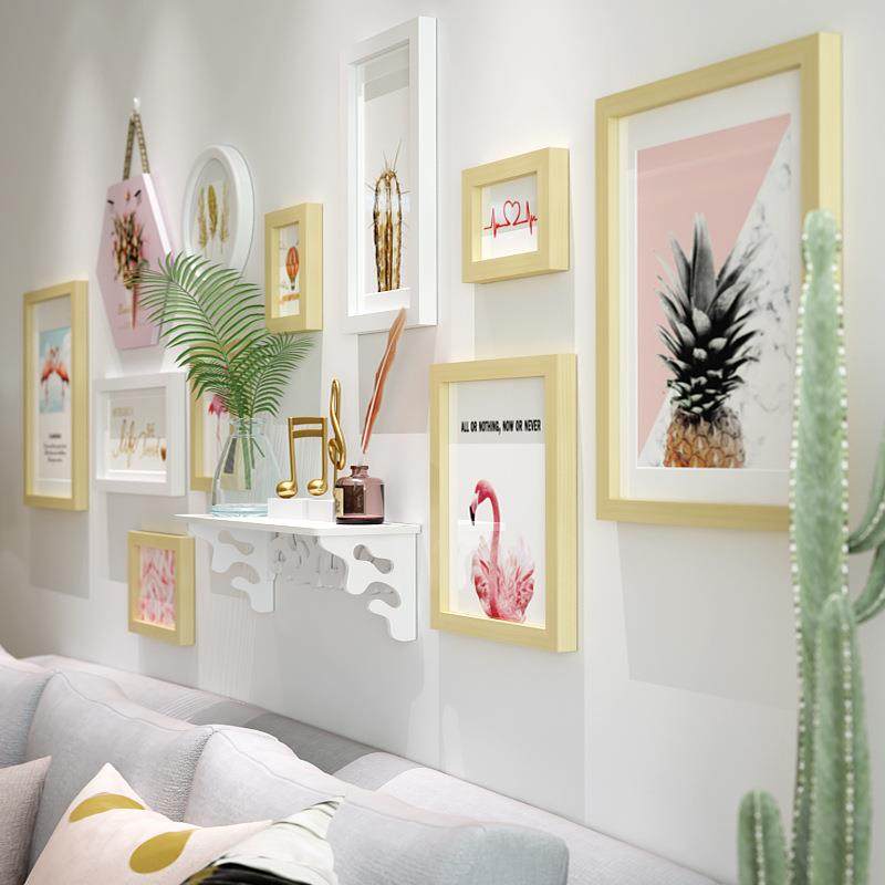 包邮可萨科夫/简约/实木相框创意照片墙/相框墙,特色手工艺,其他特色工艺品,淘宝优惠券,粉丝福利购,淘宝优惠卷