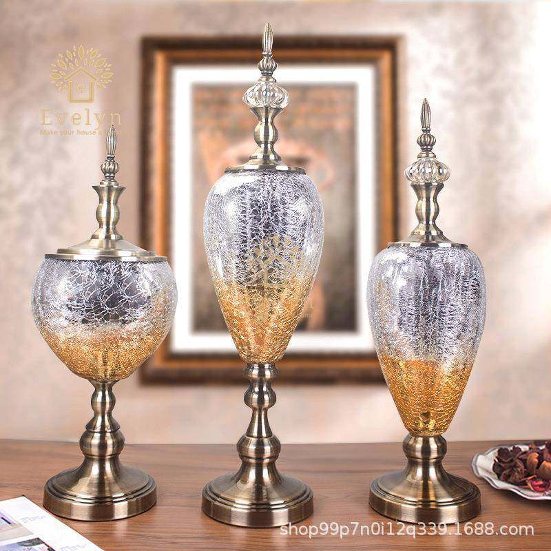 现代轻奢渐变色玻璃花瓶摆件样板房客厅电视柜茶几餐厅桌面装饰品,纺织面料/辅料/配套,纺织机械配件,淘宝优惠券,粉丝福利购,淘宝优惠卷