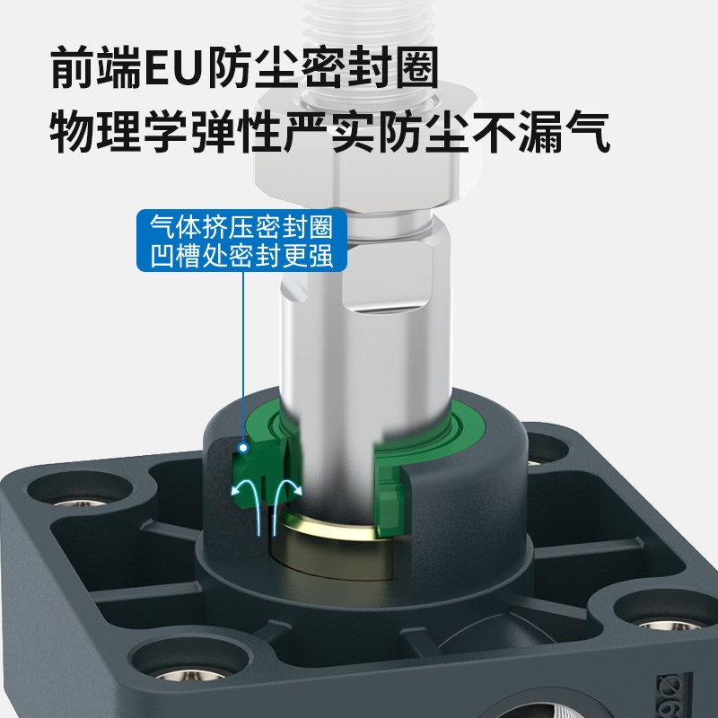 长行程气缸SC63标准大推力32/40/50/80/100-350-450-850-1500S全