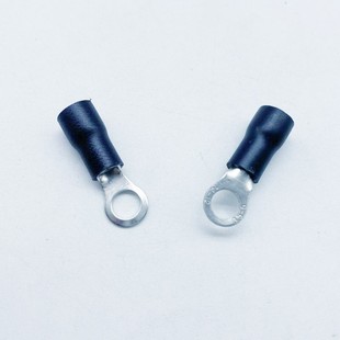 500只 O型冷压接线端子铜鼻子 包 5圆形预绝缘端子 RV3.5