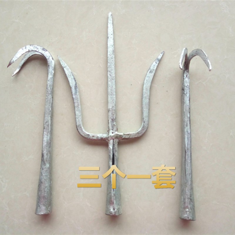 道家用品 叉勾 道士法坛用品  道家 铁叉勾 万法宗坛法架配件