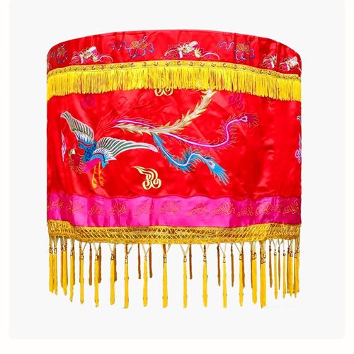 1米加厚龙宝盖华盖佛顶伞经幢宝盖丁黄龙鼓伞佛堂用品绣品