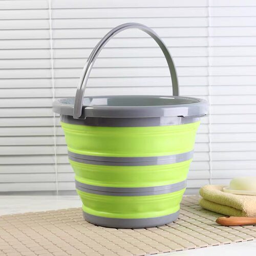出口品质 便携式可折叠水桶车用钓鱼桶旅L行家用塑料桶车载户外