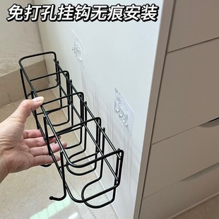 卷发棒收纳架壁挂免打孔上墙宿舍梳妆台桌下直发夹板置物架防烫铁