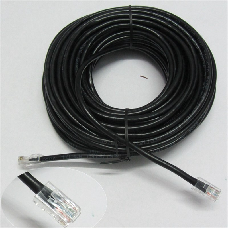 网线10m15m20m30米超五类室外电脑宽带路由器成品网络家用高速8芯