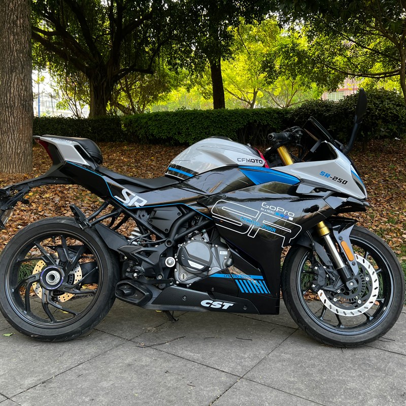 适用于春风250SR贴纸版画个性定制拉花贴膜MY22版画FUN版改装版花