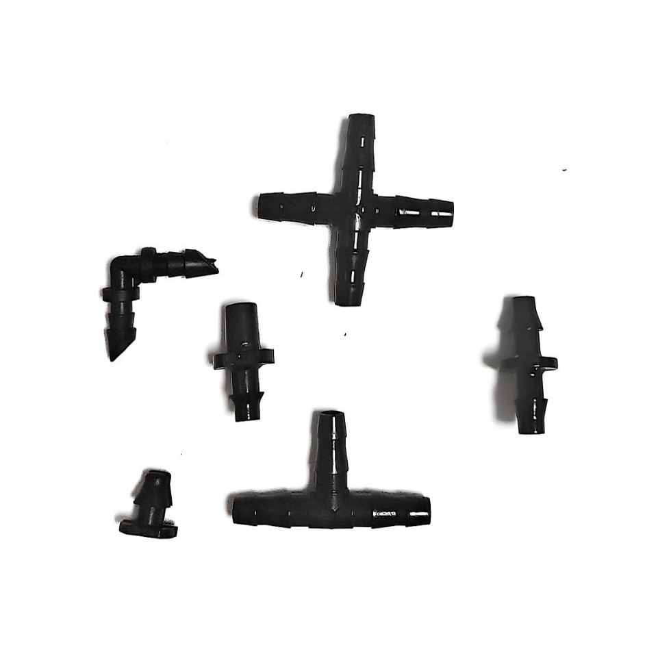 滴灌管切割器打孔工具，带 115 个灌溉塞，2 合 1 滴灌管打孔器