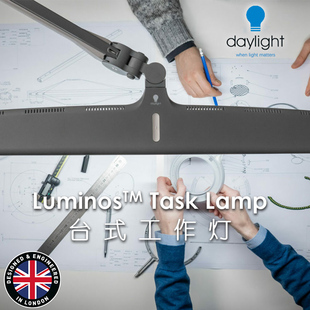 Daylight. Luminos 夹式工作灯 | 超长发光面 & 高显色指数
