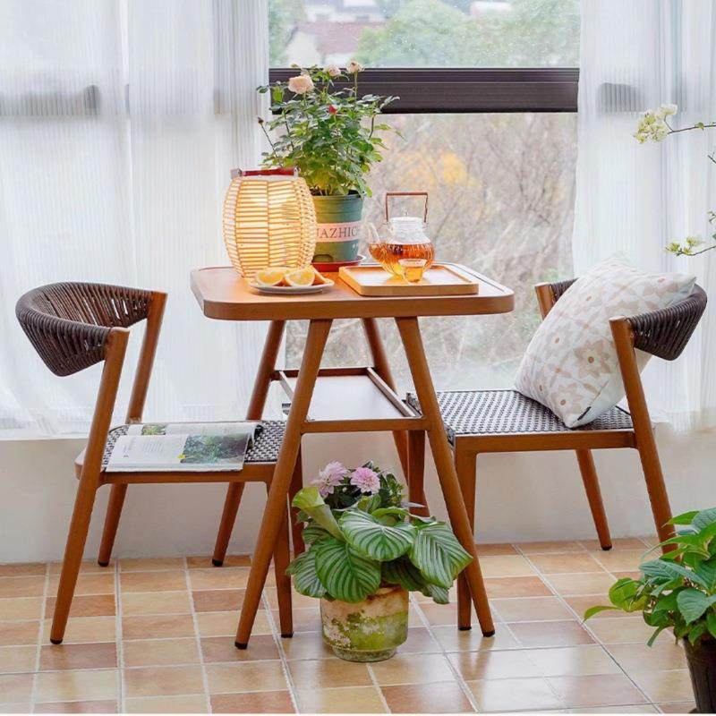 阳台桌椅庭院花园椅露台防腐木桌椅防水防晒室外简约休闲桌椅组合,自行车/骑行装备/零配件,更多零件/配件,淘宝优惠券,粉丝福利购,淘宝优惠卷