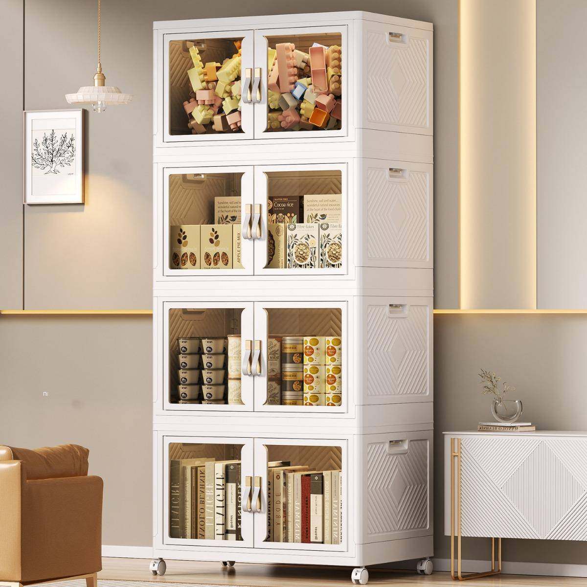 收纳箱家用储物柜多层折叠衣柜衣服被子整理盒玩具置物架收纳柜子,自行车/骑行装备/零配件,更多零件/配件,淘宝优惠券,粉丝福利购,淘宝优惠卷