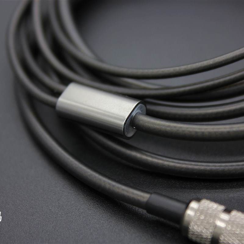 DIY耳机升级线材mmcx黑色铜耳机线  mmcx插针se215se535se846