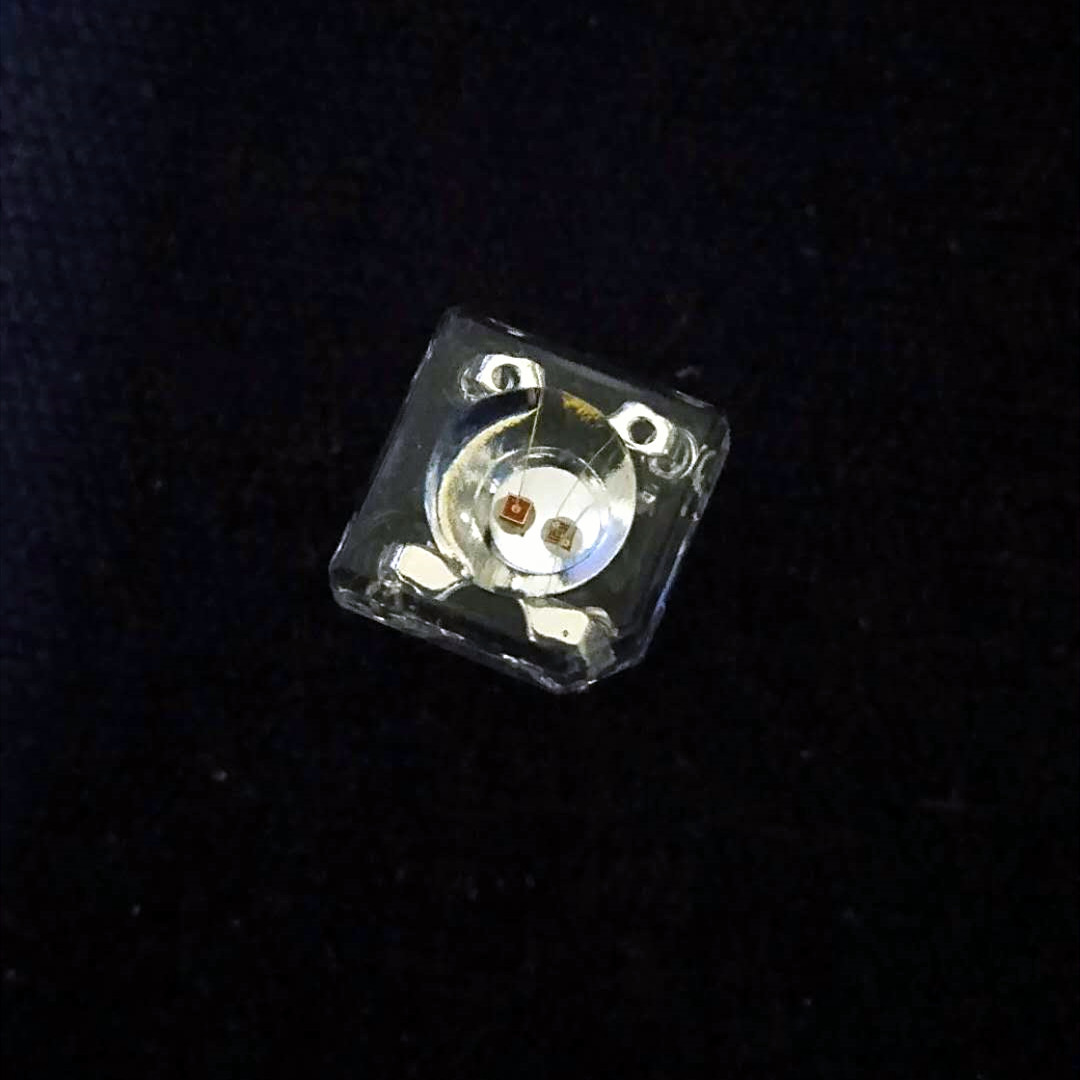 食人鱼红黄双色LED粉红粉紫光0.2W0.5W中功率高亮发光
