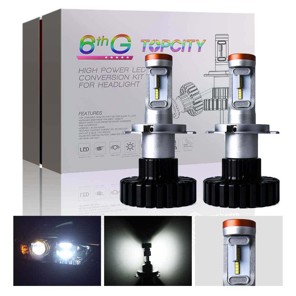 厂家供应X620 H4汽车LED大灯外置驱动防水led前大灯超亮白光