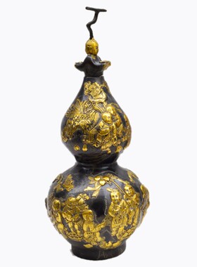 供应纯铜金属工艺品商务礼品家居金玉满堂葫芦摆件