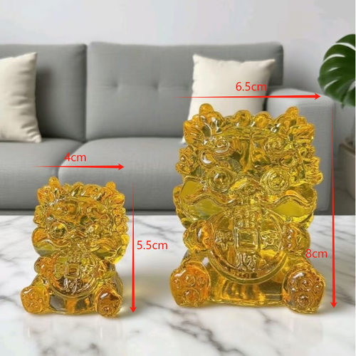 吞金兽麒麟招财摆件高档吉祥物貔貅办公创意礼物客厅摆件开业送礼