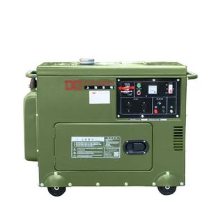 东明小型低噪音5KW应急备用便携式 柴油发电机SD6500