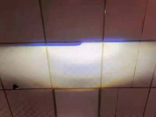 汽车LED大灯H4小透直H7超亮聚光自带切线55远强光W近一体镜插灯泡