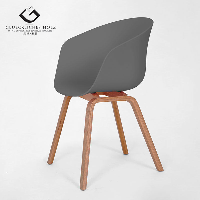 北欧新款塑料餐椅现代简约靠背餐厅家用经济个性时尚电脑椅子设计