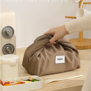 耐用饭盒袋手提便当包防水保温袋新款 上班族学生加厚饭盒手提袋子
