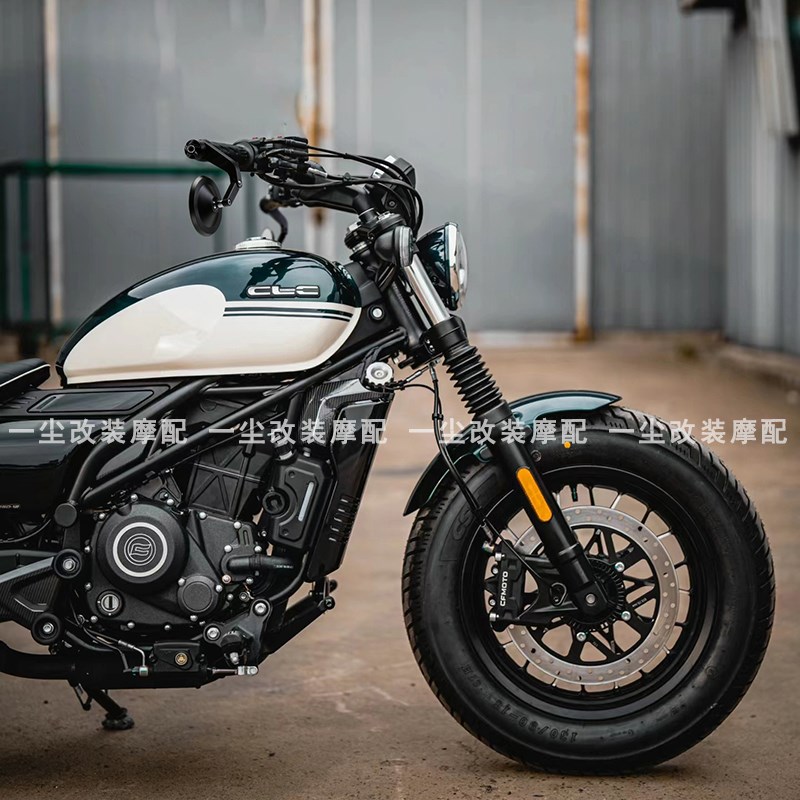 适用春风250clc手把镜RA灰石250闪300改装450clc摩托车tr后视镜cm