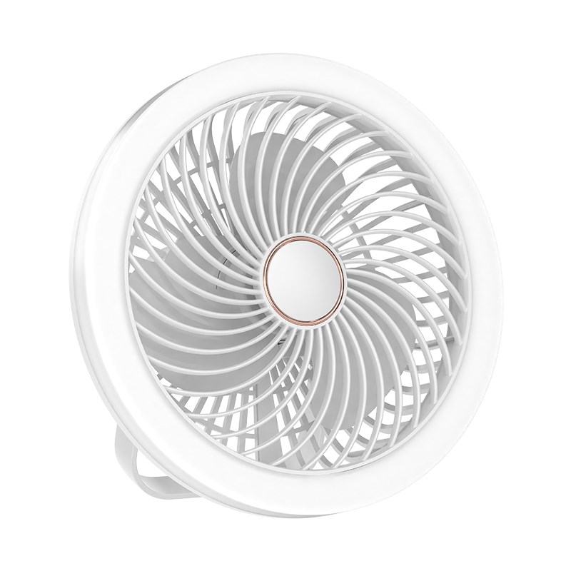 25新款多功能宿舍小风扇超静音三挡风速可立方可壁挂直插充电款
