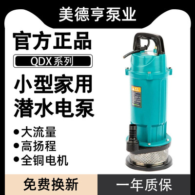 美德亨小型单相潜水电泵高扬程抽水泵农G用抽水机220v灌溉水井浇