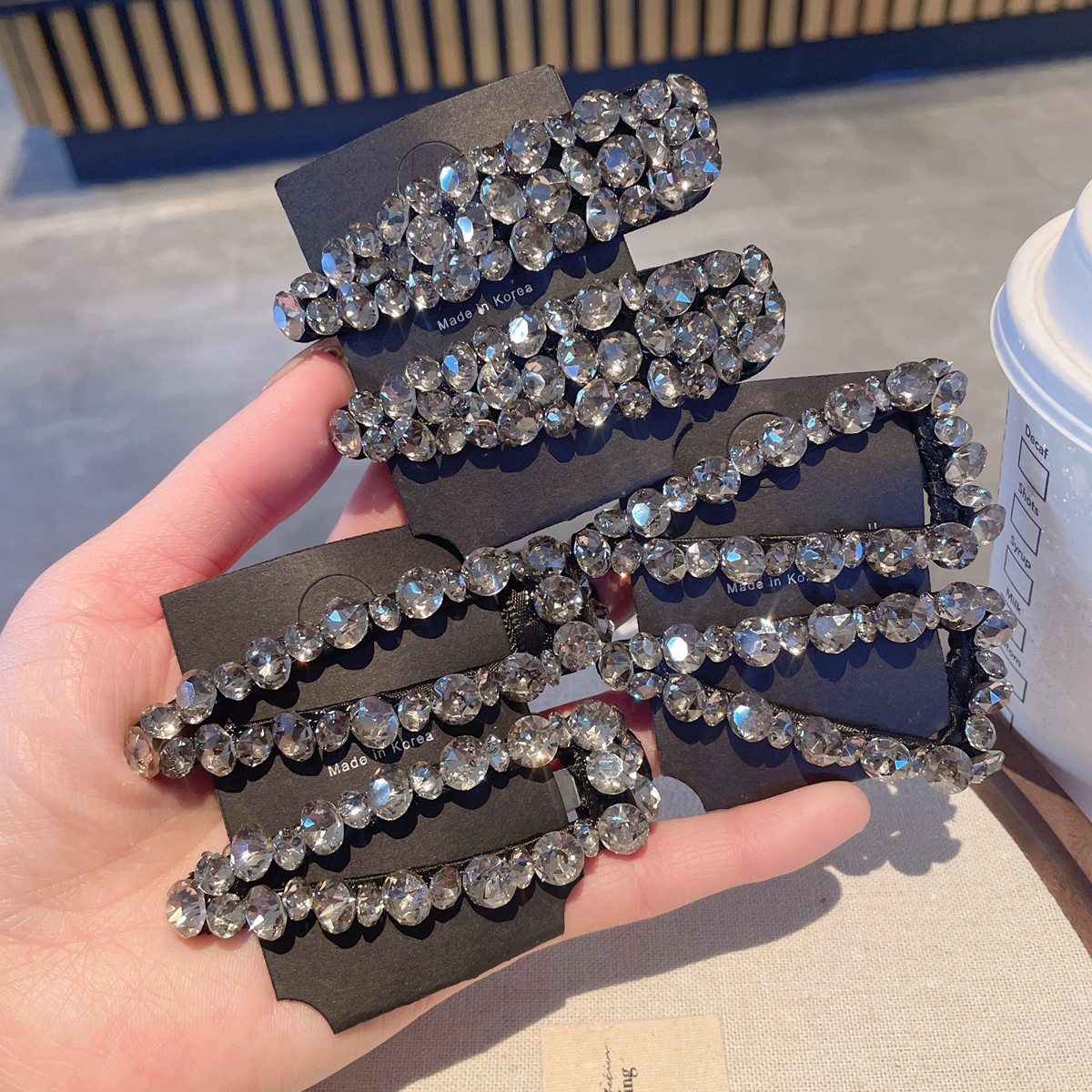 轻奢满钻掰掰夹刘海夹发夹女高端爱心水钻bb夹新款网红侧边碎发夹,饰品/流行首饰/时尚饰品新,民族风发饰,淘宝优惠券,粉丝福利购,淘宝优惠卷