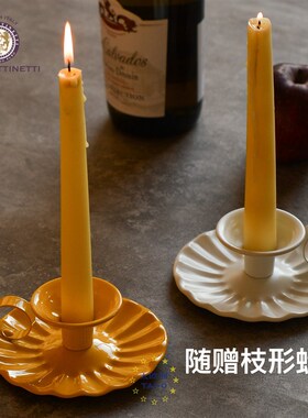 意大利制造Italo Ottinetti全铝复I古烛台 圣诞桌面装饰枝形蜡烛