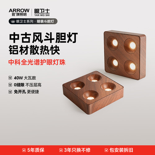 箭牌眼卫士宋代美学明装斗胆灯