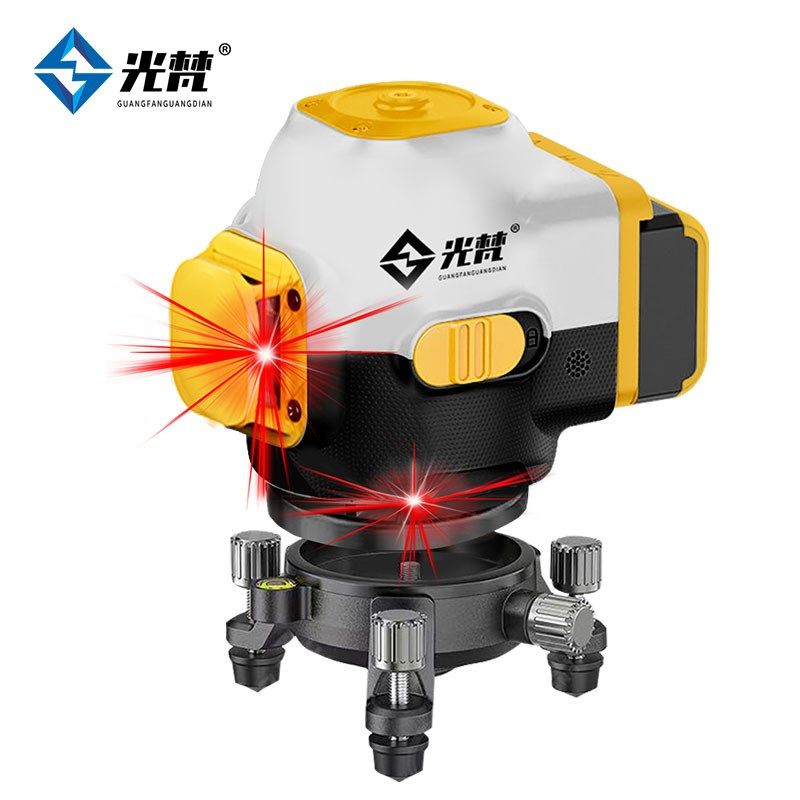 光梵水平仪红外线绿光12线自动打线贴墙贴地高精度细线激光