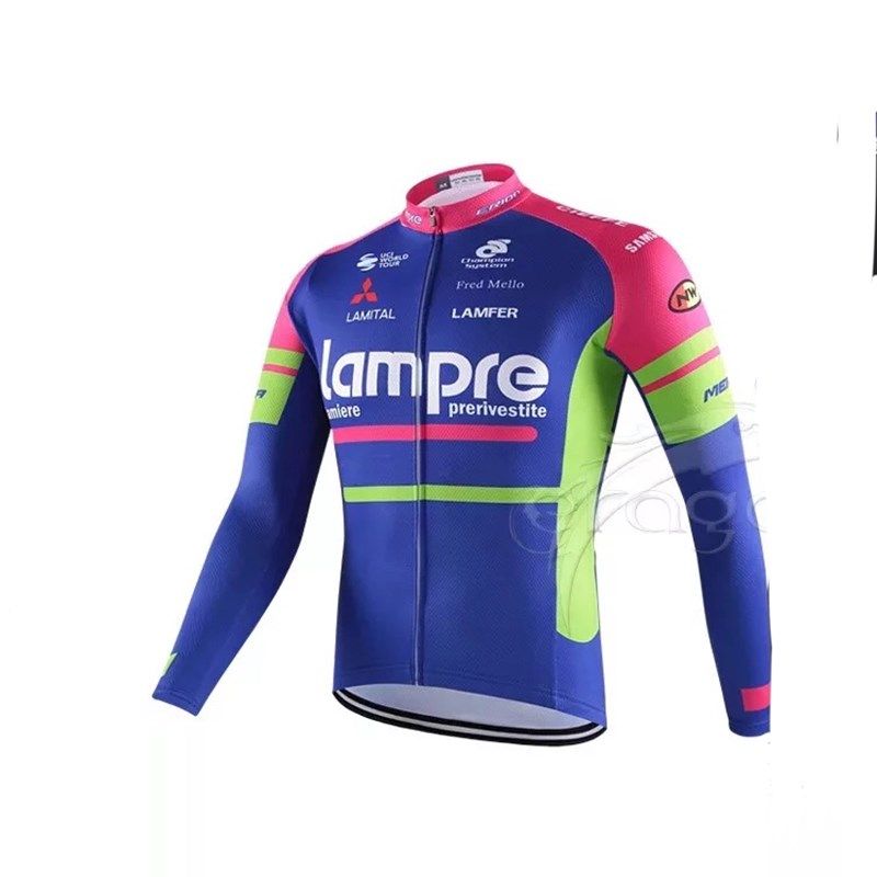 车队版骑行服秋冬山地自行单车长袖套装抓绒加厚保暖骑行服装备