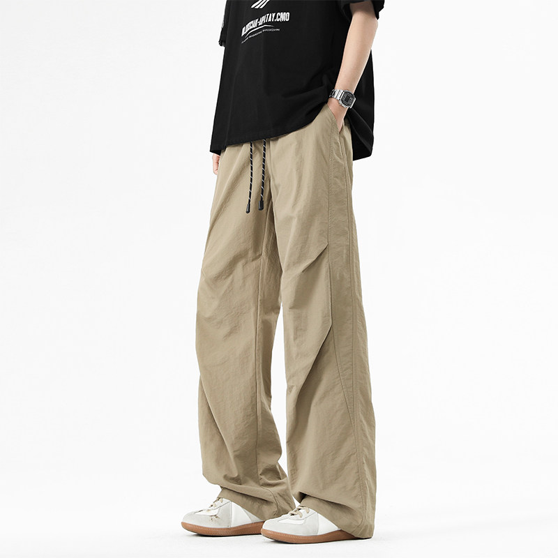 维路雅休闲休闲裤2026男款夏季新款直筒宽松工装裤长裤裤子