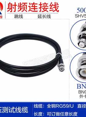 高压测试线缆 SHV5000V/BNC-KJ 普通BNC公转SHV5000V 电源连接线