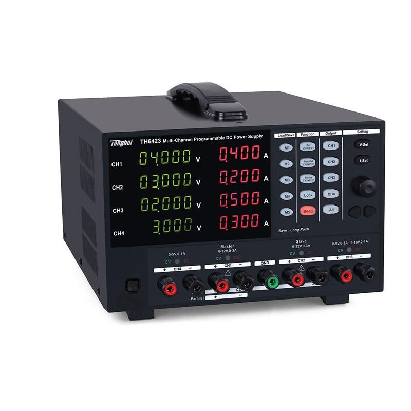 同惠TH6422/A/TH6423高精度多路可编程线性直流电源4通道程控电源