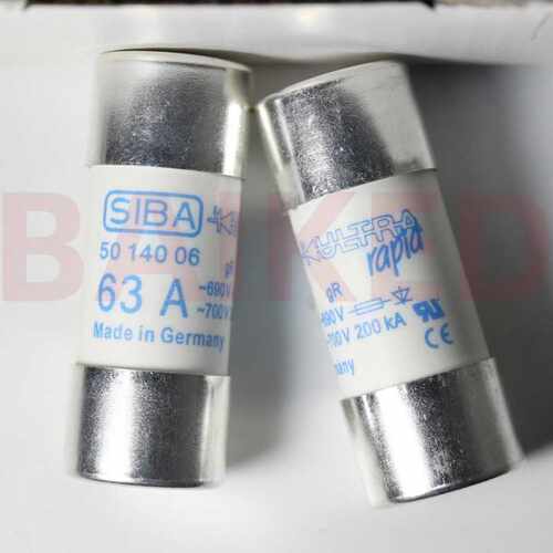 SIBA 5014006.63 5014006 63A gR 690V 700V 保险丝管 22*58mm