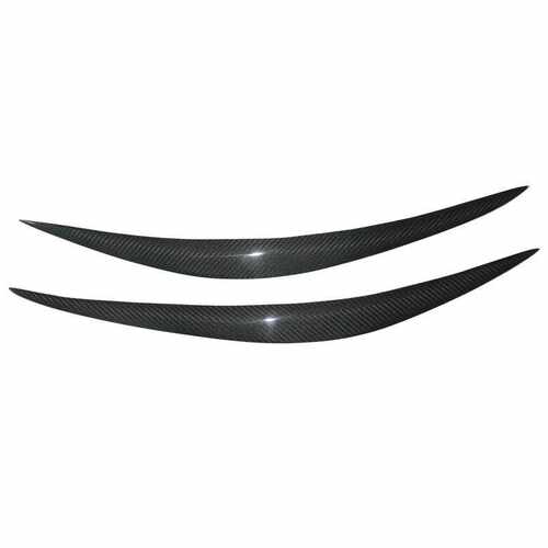 适用于09~13款英菲尼迪QX70/FX35/FX37/FX50碳纤改装灯眉眼眉贴